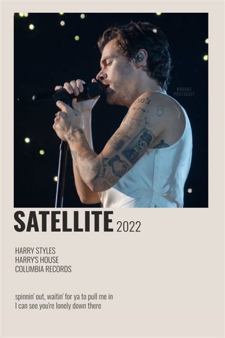 LYRICS: Harry Styles – Satellite