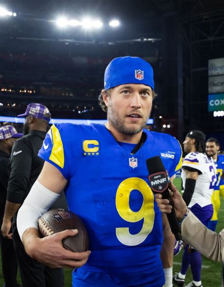 Who is Matthew Stafford: Biography, Net Worth & More